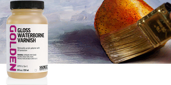 Phủ bảo vệ tranh Acrylic Golden Waterborne Varnish - Golden Waterborne Varnish