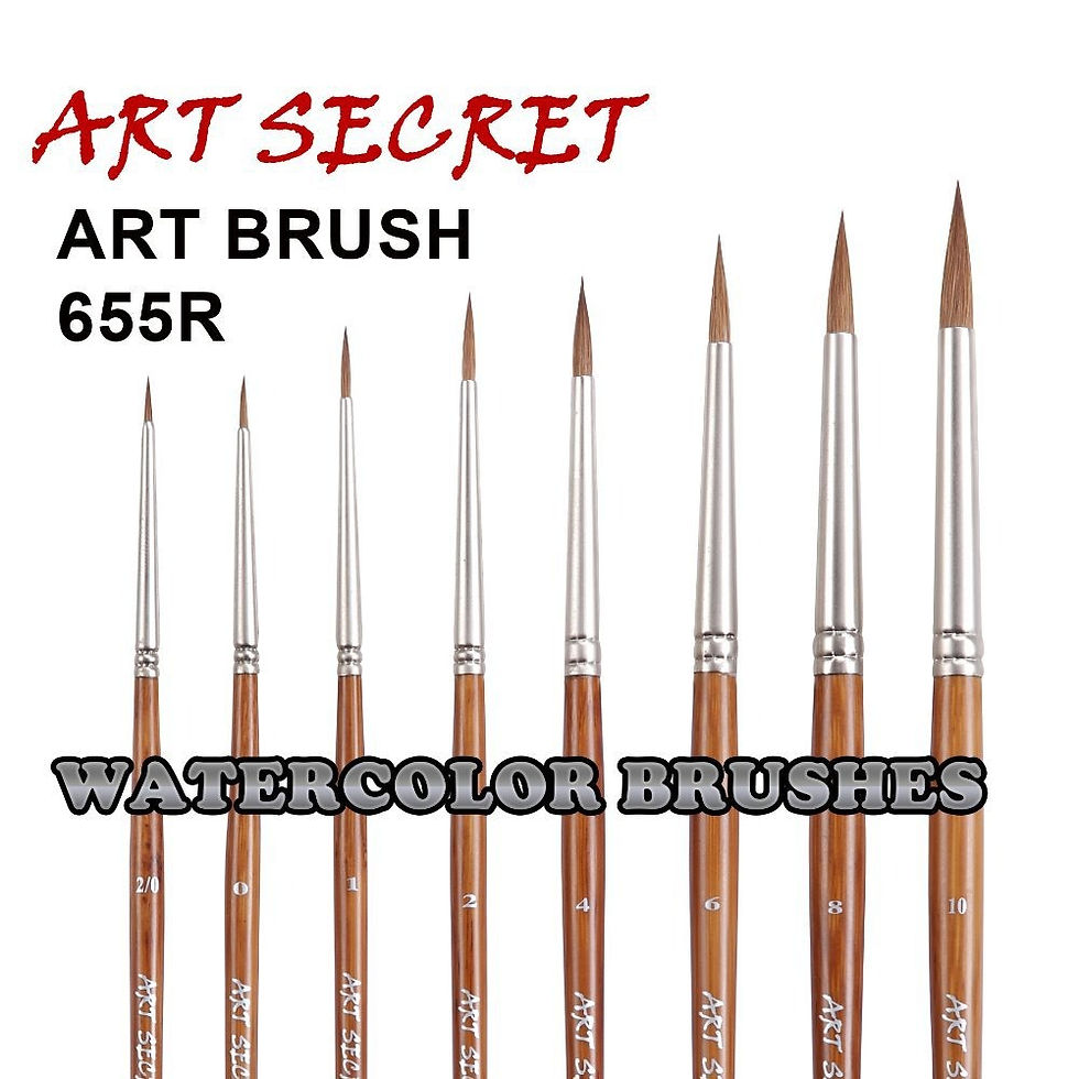 Cọ Art Secret 655R lông chồn Kolinsky