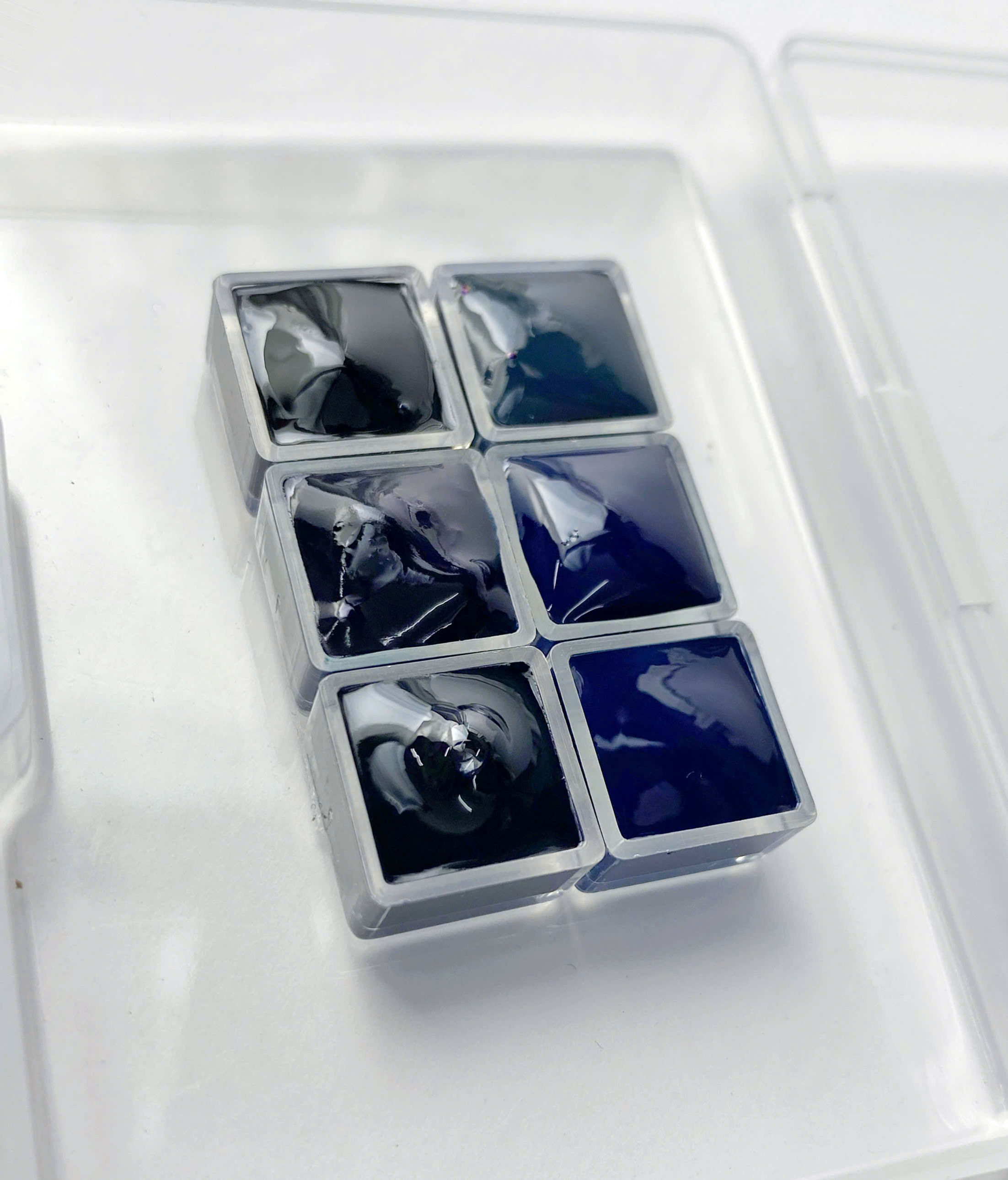 Màu chiết White Nights Tách Tớp - Tone Xanh 6x0.5ml