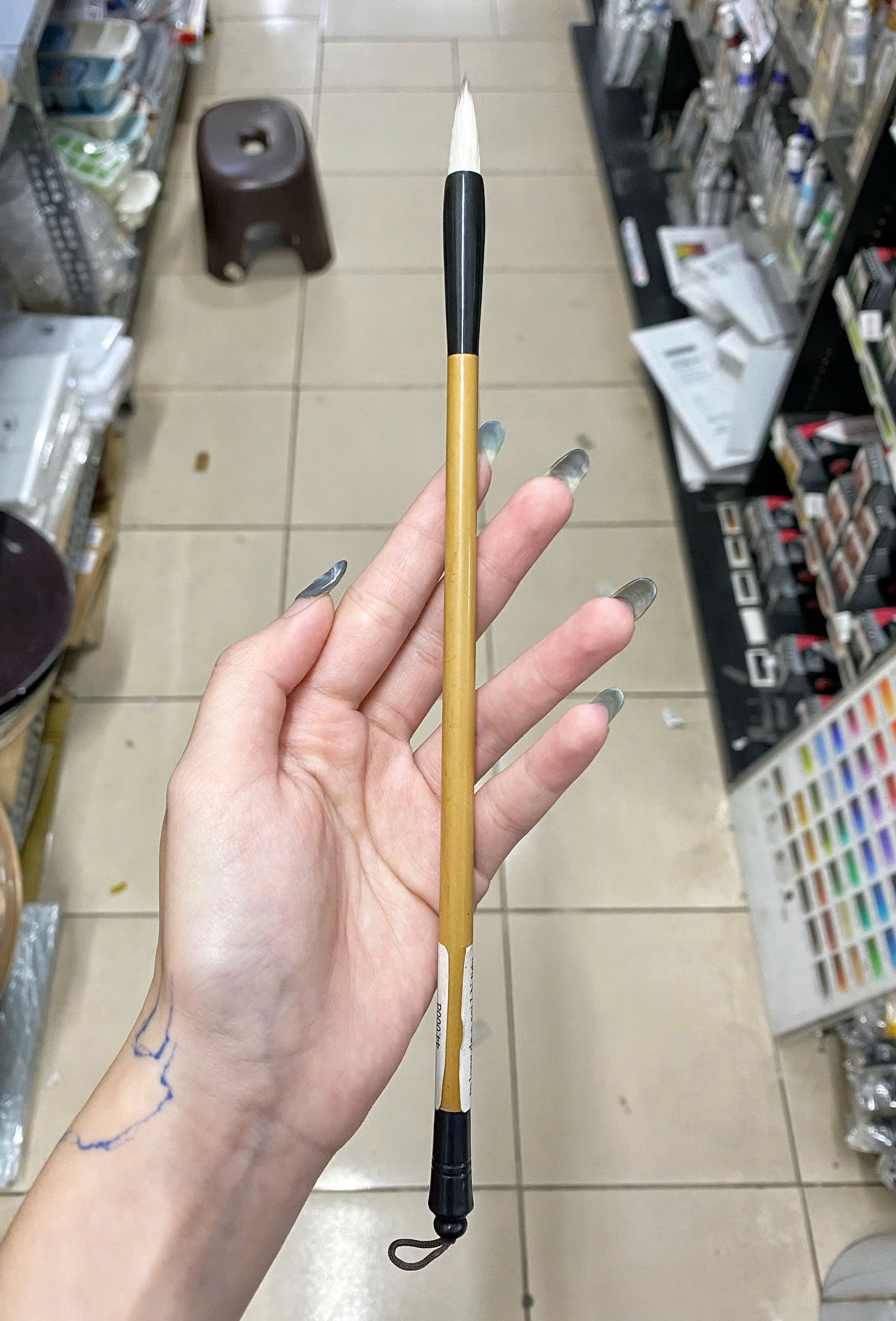 Cọ thư pháp lông dê Lan Nhụy (Tiểu)