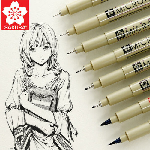 Bút đi nét Micron Sakura Họa phẩm 62