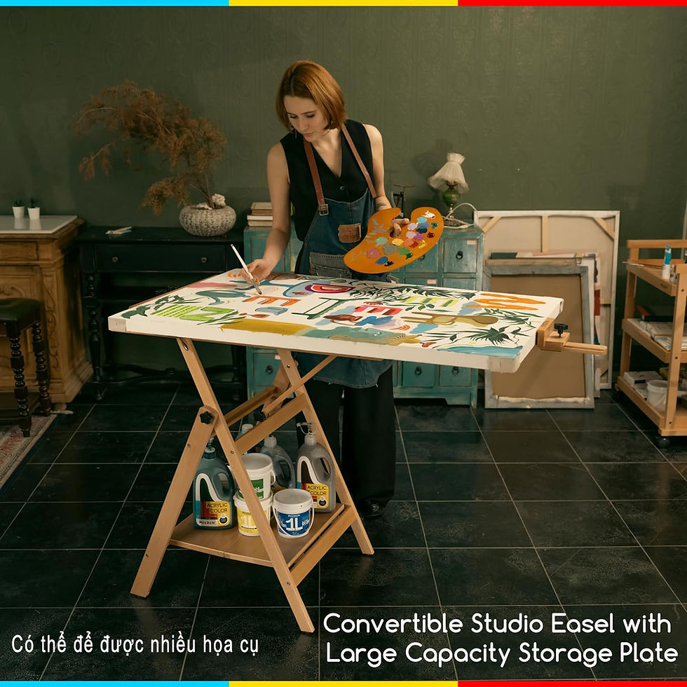 Thumbnail: Large easel W10B can adjust the angle
