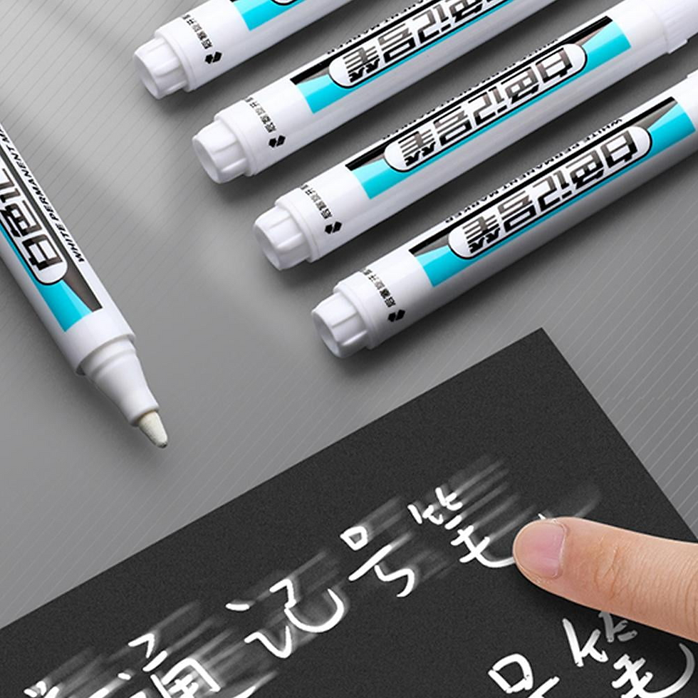 Hình thu nhỏ: Bút lông trắng A241 - White Permanent Marker