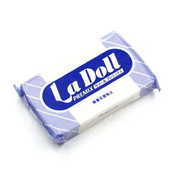 Thumbnail: Đất sét Nhật tự khô La Doll Premix 400g - La Doll Premix Air Clay 400g