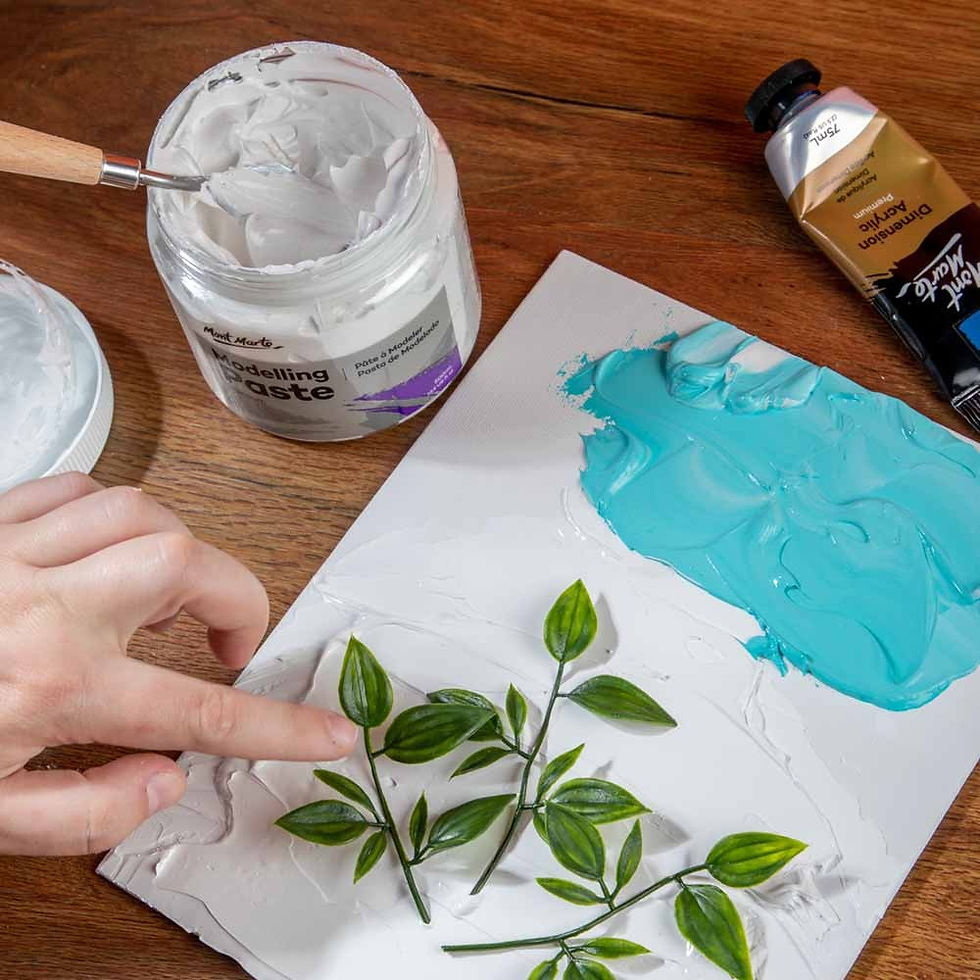 Hình thu nhỏ: Modelling Paste Mont Marte 500ml - Chất đắp "mache" acylic