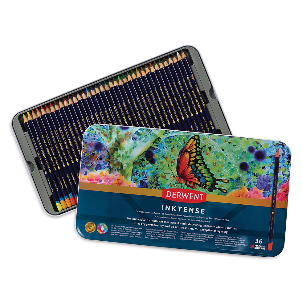 Hình thu nhỏ: Chì màu nước Inktense Derwent 36 màu