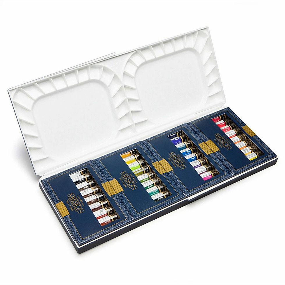 Hình thu nhỏ: Bộ Màu Nước Mijello kèm Palette 36m x 7ml