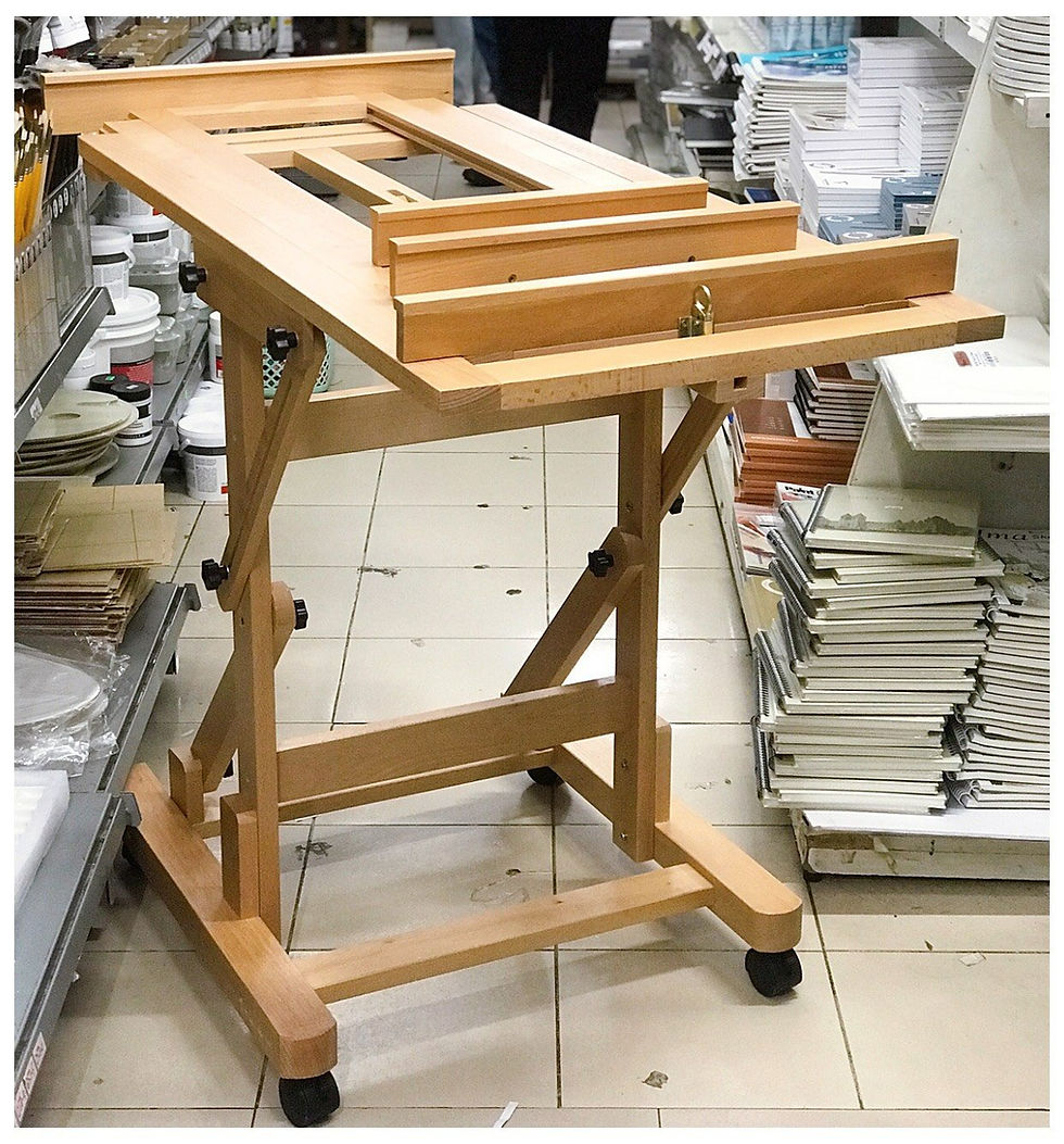 Thumbnail: Easel TJ-5660B - Large Adjustable Easel TJ-5660B