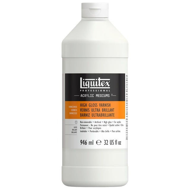 Thumbnail: Liquitex Professional High Gloss Varnish - High gloss finish for Acrylic