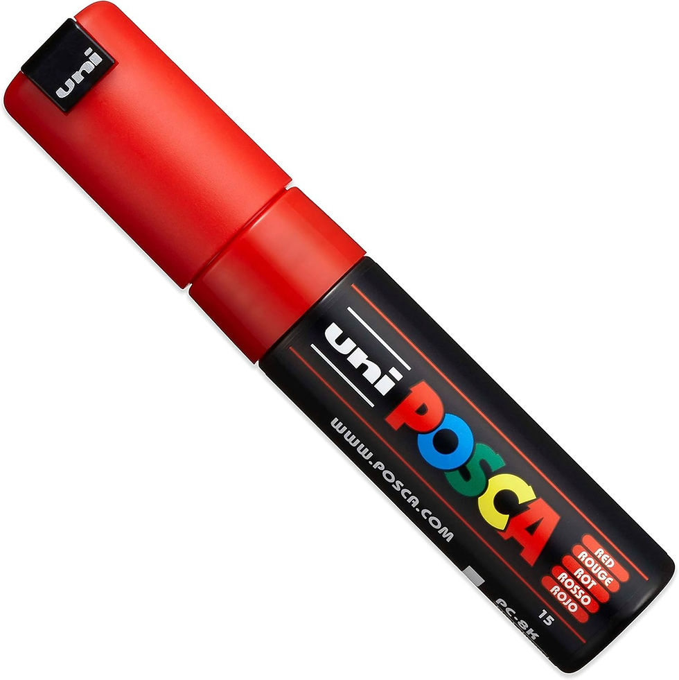 Hình thu nhỏ: Bộ Posca 8K 8 cây