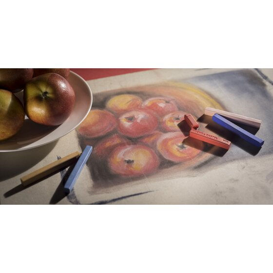 Thumbnail: Derwent 24 Pastel Collection Colored Pencils + Chalk Set
