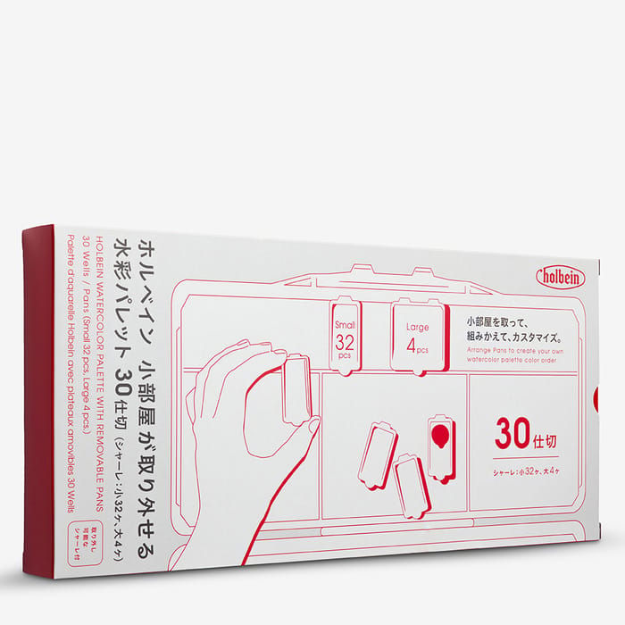 Thumbnail: Palette màu nước Holbein Watercolor Palette RP-30 (210 192)