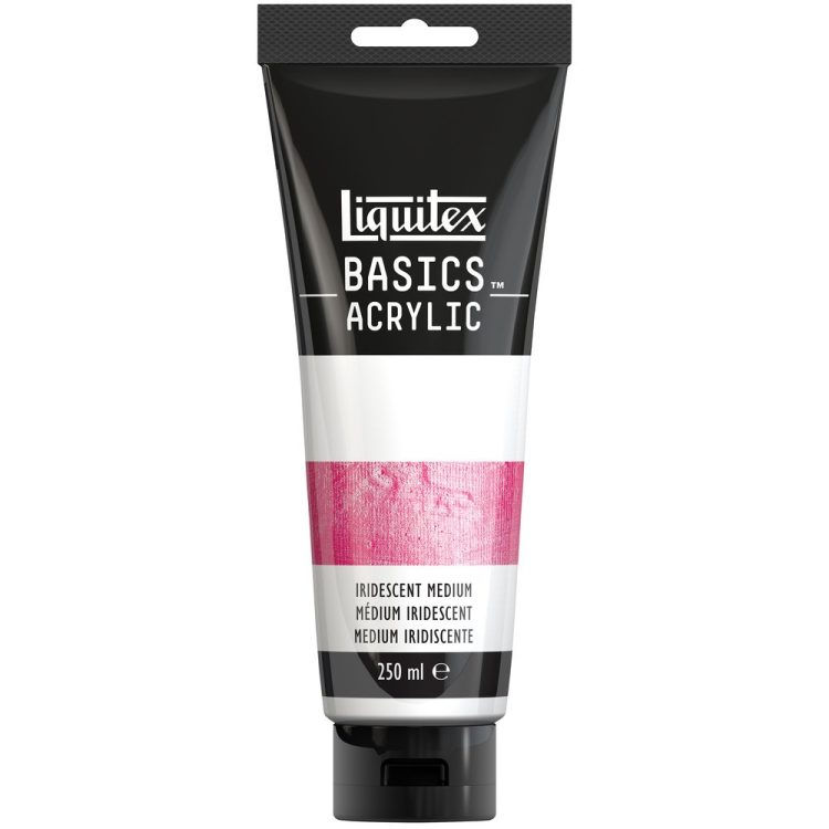 Hình thu nhỏ: Liquitex Basics Iridescent Medium 250ml - Dung môi tạo ánh kim