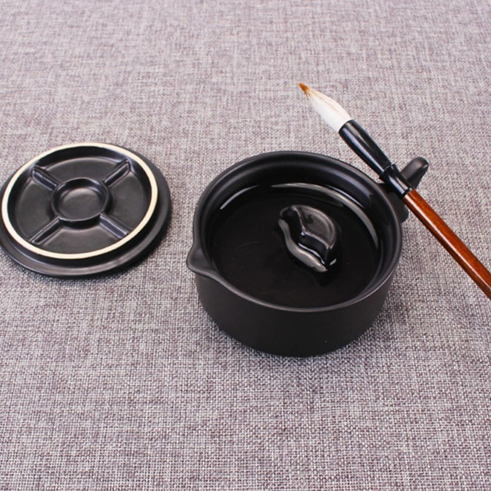 Hình thu nhỏ: Nghiên sứ đựng nước CP-304 - Đen