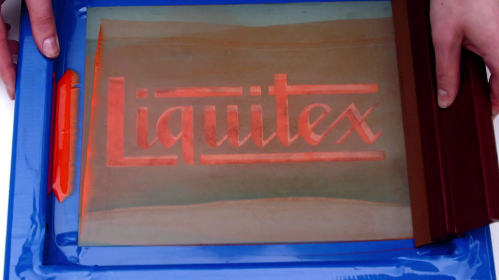 Thumbnail: Liquitex Professional Silk Screen Medium - Screen printing solvent