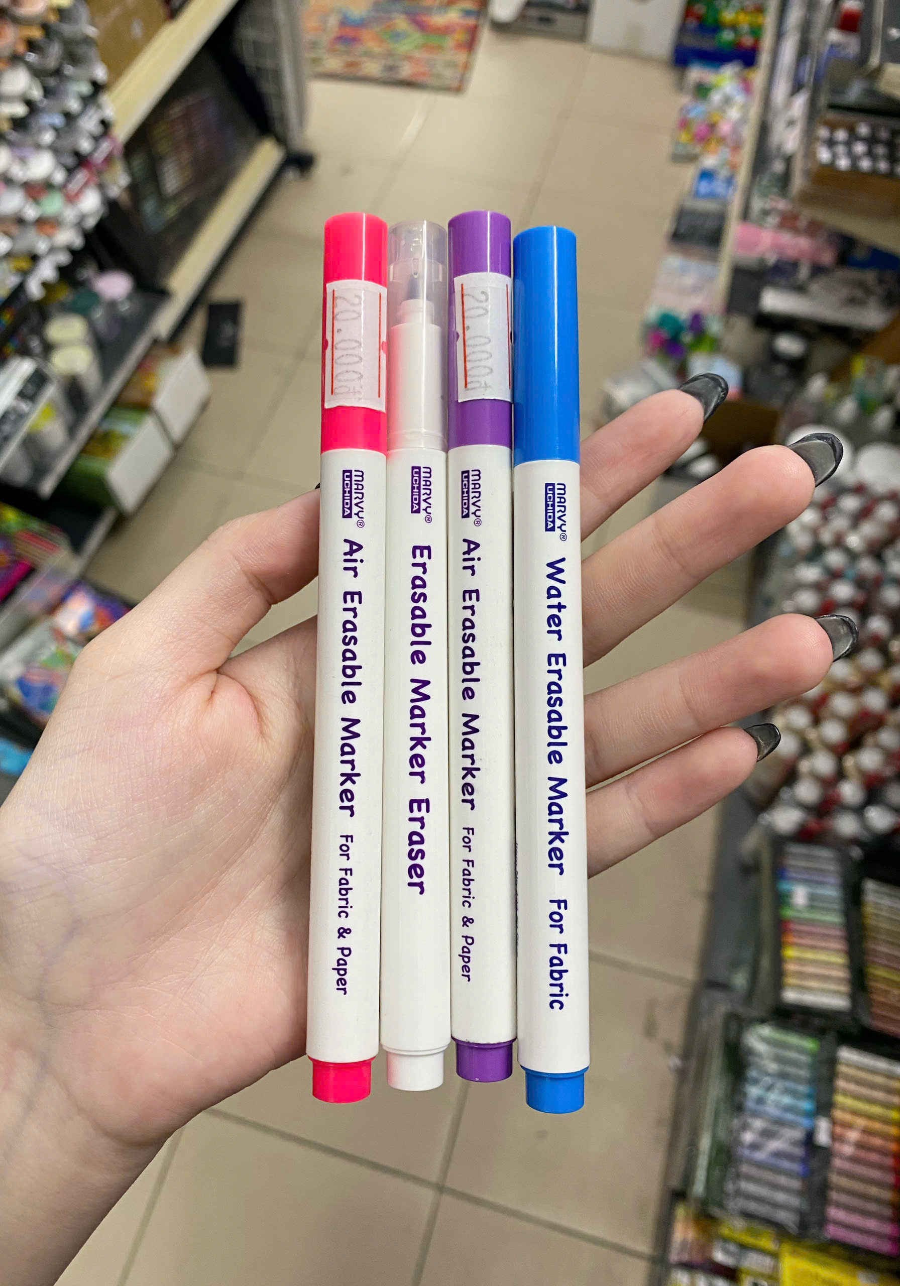 Bút vẽ vải Marvy 423 (xóa được)