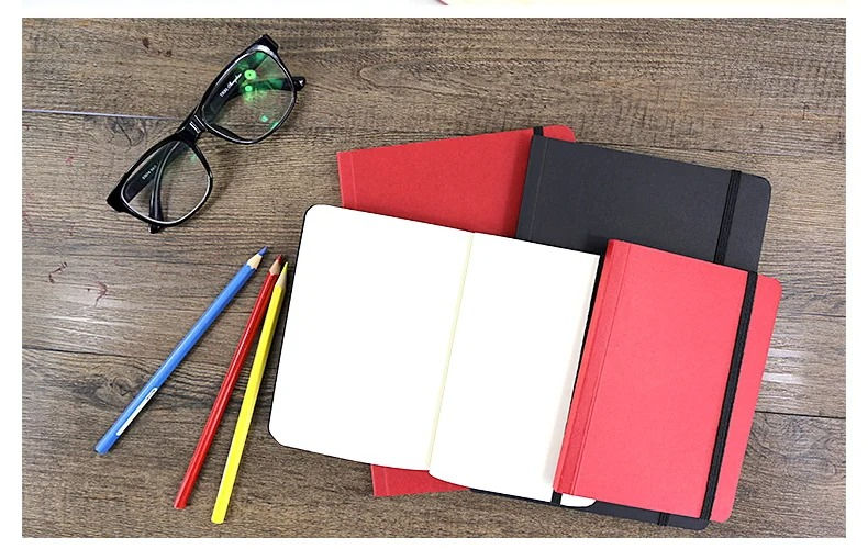 Hình thu nhỏ: Sổ buộc chun bìa mềm Potentate 80gsm