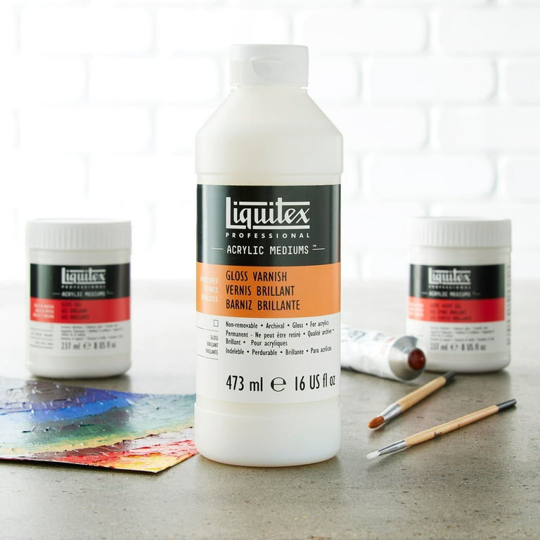 Liquitex Professional Gloss Varnish - Gloss finish for Acrylic
