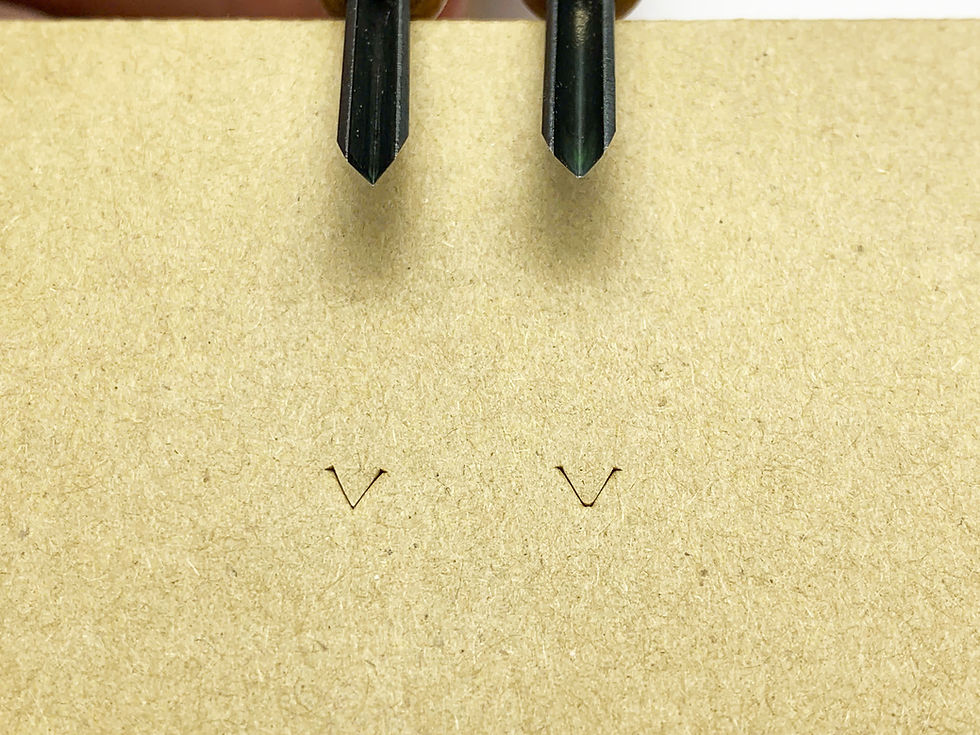 Hình thu nhỏ: Dao khắc Miki Akira POWER GRIP lưỡi tam giác bo