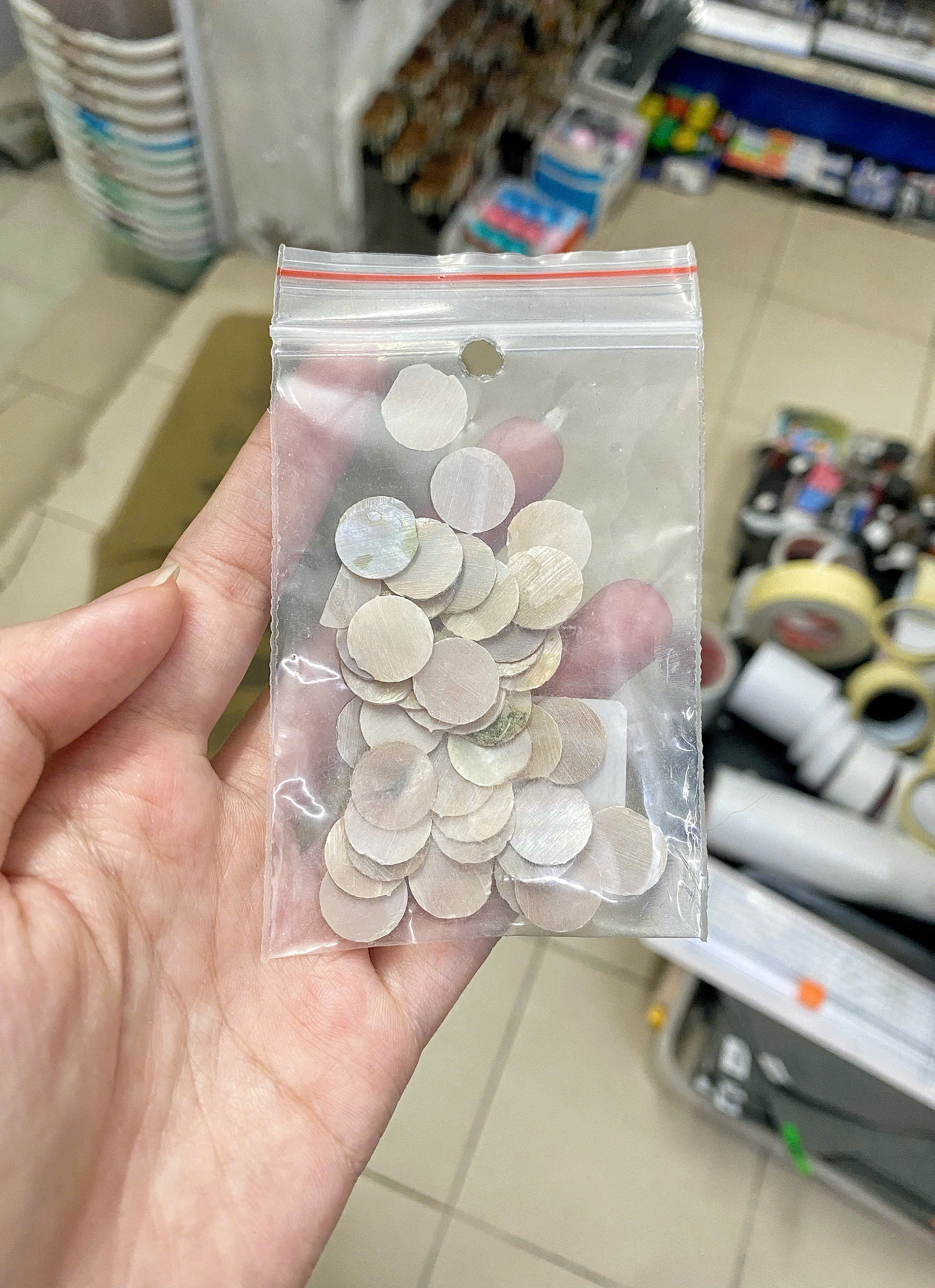 Xà cừ bi trai đen 10g