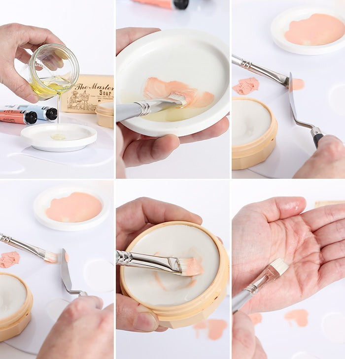 Thumbnail: “The Masters” brush cleaning and conditioning soap