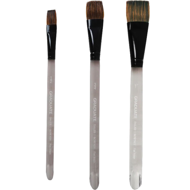 Cọ Graduate Pony & Synthetic Flat Wash