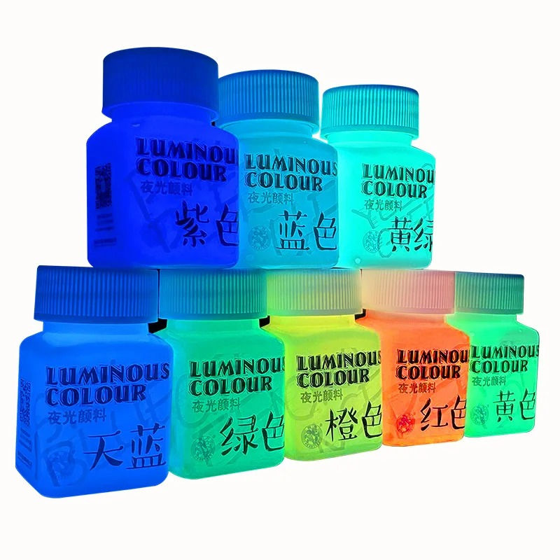 Thumbnail: GLOW-IN-DARK ACRYLIC COLOR - LUMINOUS ACRYLIC COLOR