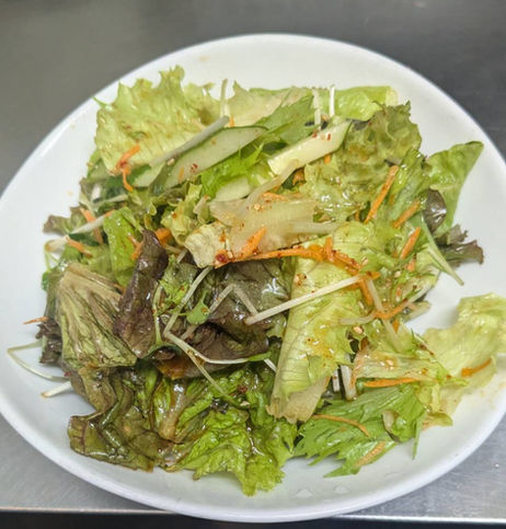 焼肉KANのサラダ