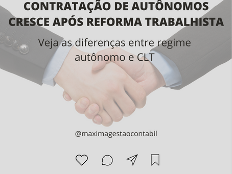 Contratação de autônomos cresce após reforma trabalhista; veja as diferenças entre regime autônomo e
