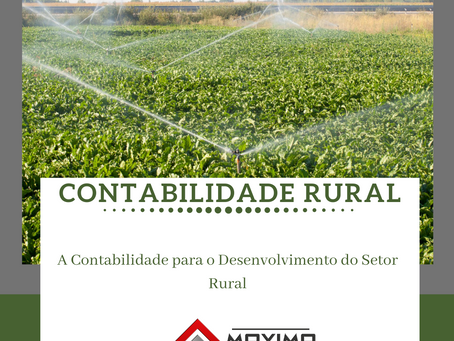 A Contabilidade para o Desenvolvimento do Setor Rural
