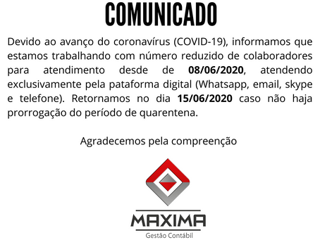 COMUNICADO