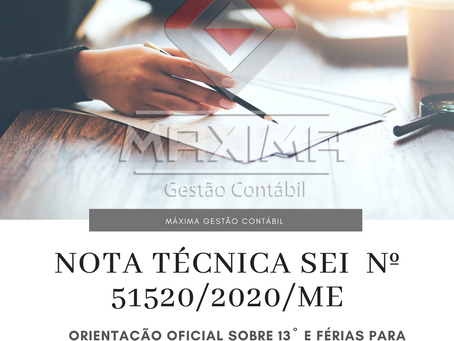 Nota técnica sei nº 51520/2020/Me