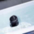 Cap in the water
