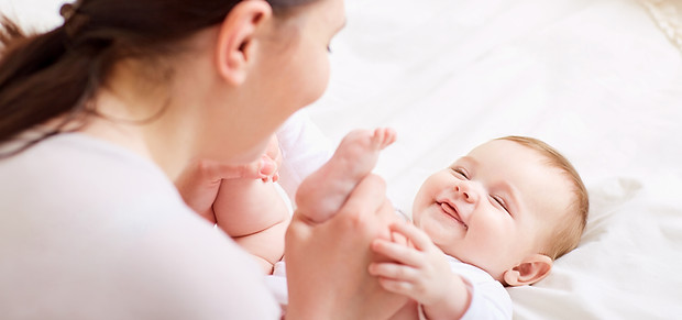 Glückliches Baby