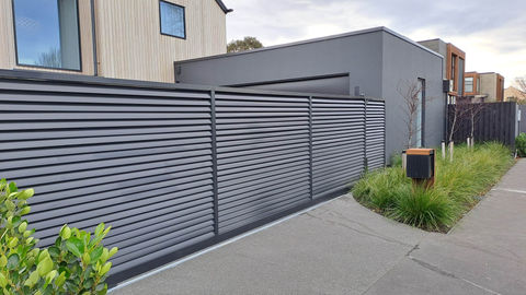 Bgates Bayliss Aluminium Sliding Gate