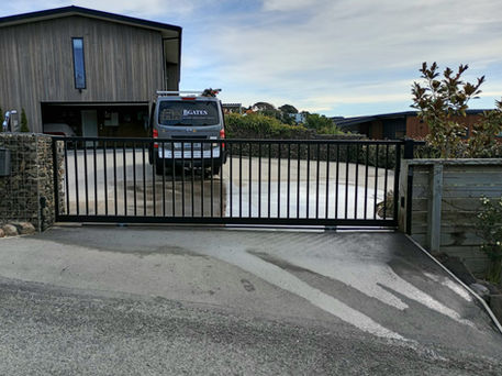 Bgates Baltimore Tubular Sliding Gate