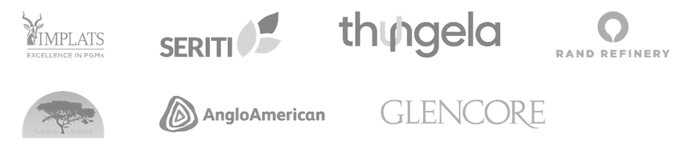 Mining clients: Implats, Seriti, Thungela, Rand Refinery, Kudumane, Anglo American and Glencore