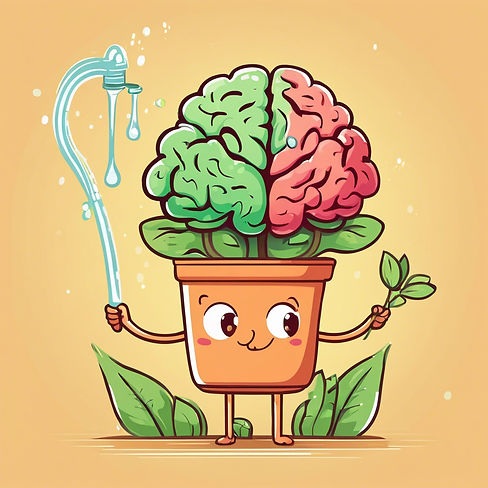 a brain being watered like a garden.jpg
