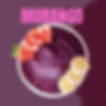 Açaí com Morango (orgânico e vegano)
