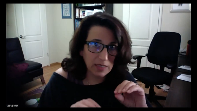 7/29/22 - Podcast with Lisa Goldman