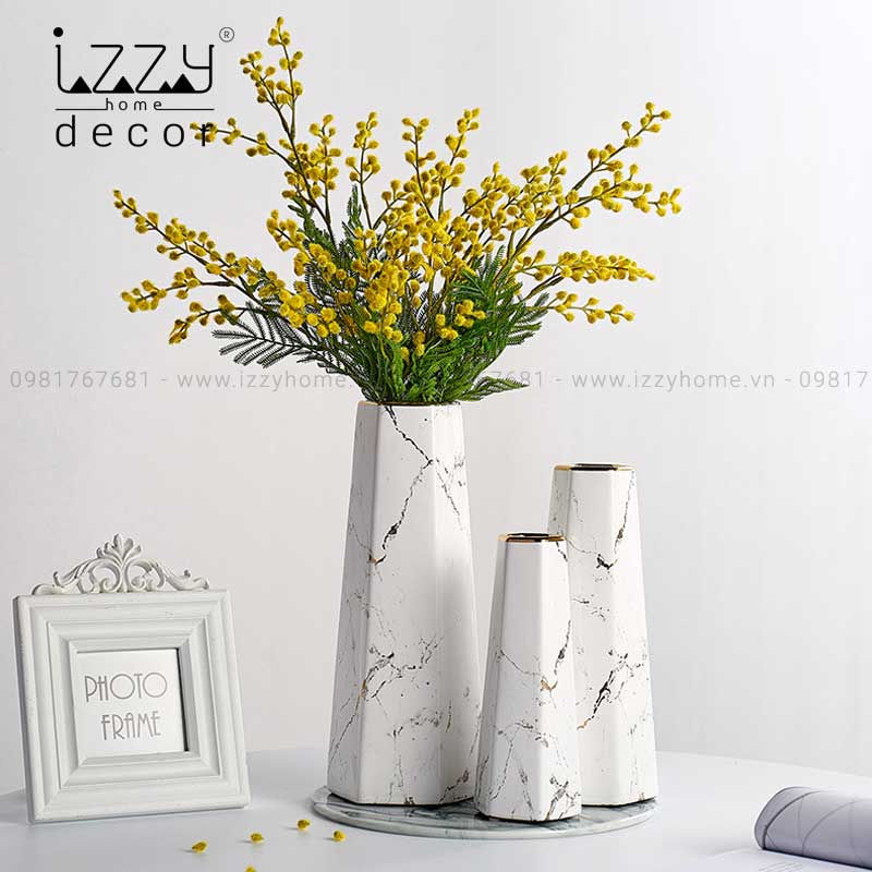 Thumbnail: Lọ Hoa Decor DCV013 (chưa kèm hoa)