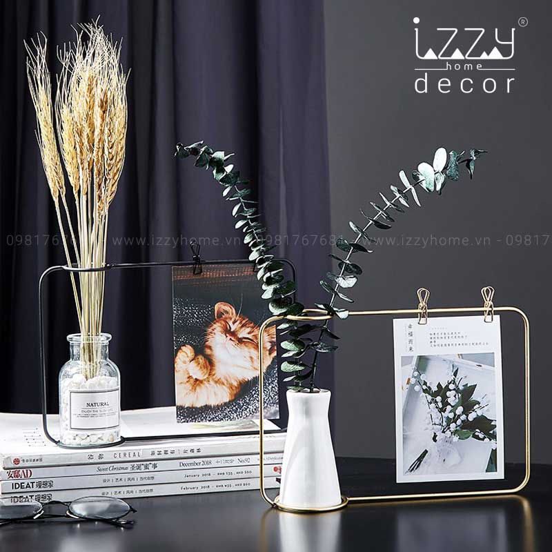 Thumbnail: Khung Lọ Hoa Decor DCV009 (kèm hoa)