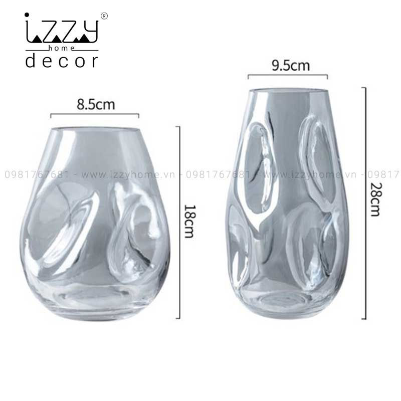 Thumbnail: Lọ Hoa Decor DCV031 (chưa kèm hoa)