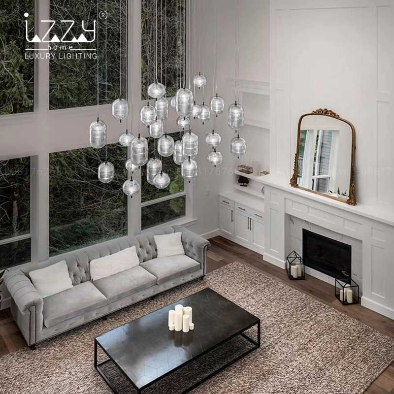 Thumbnail: Đèn Thả  Bàn Ăn, Đèn Thả Thủy Tinh LGC260