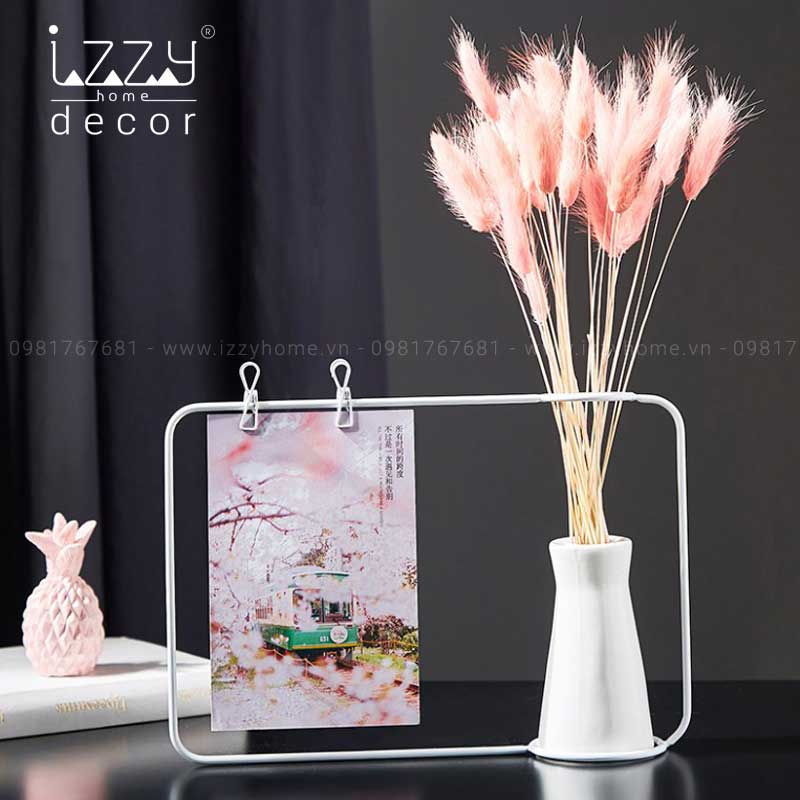 Thumbnail: Khung Lọ Hoa Decor DCV009 (kèm hoa)