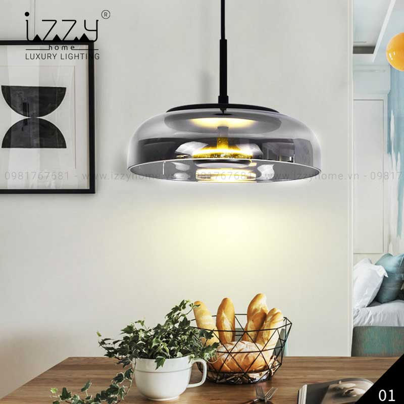 Thumbnail: Đèn Thả Thủy Tinh Hiện Đại LGC222