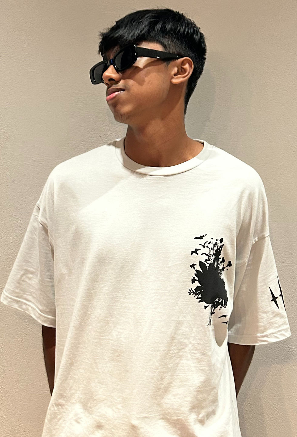 Thumbnail: Oversized Flight of Fancy Unisex Tee