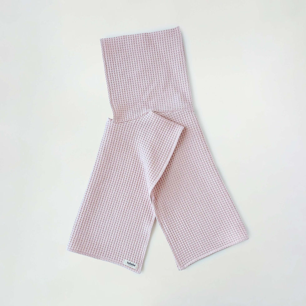 Thumbnail: Waffle Towel Poncho