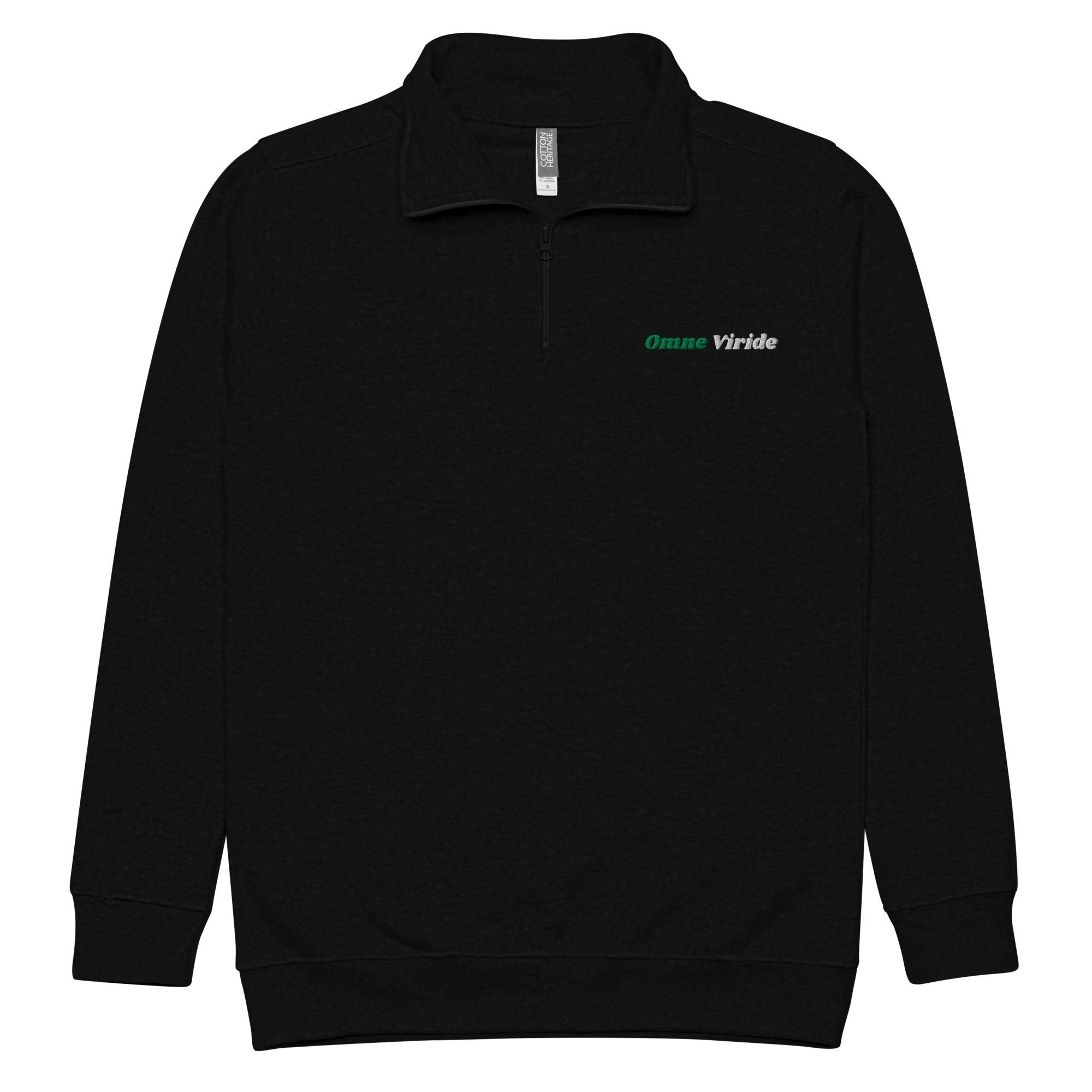 Omne Viride Unisex Fleece Pullover