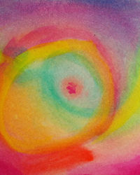 Art-thérapie pour les enfants, avec l'aquarelle, créativité.